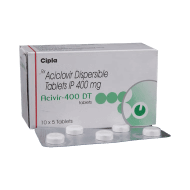 Acivir 400 DT Tablet