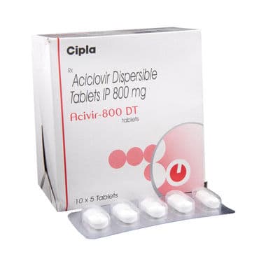 Acivir 800 DT Tablet