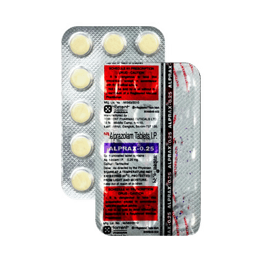 Alprax 0.25 Tablet