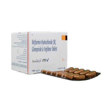 Amaryl MV 2mg Tablet SR