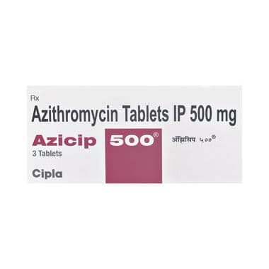 Azicip 500 Tablet