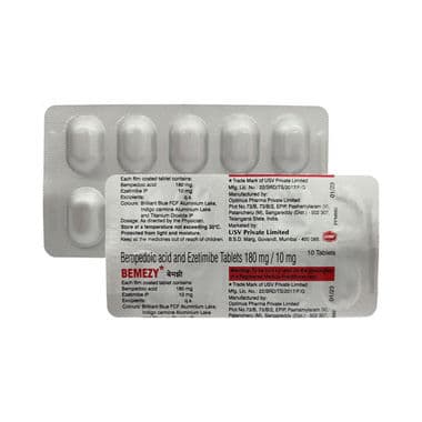 bemEZY 180mg/10mg Tablet
