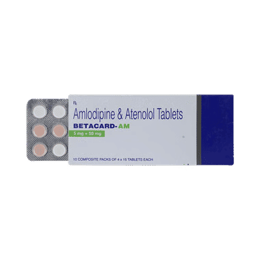 Betacard-AM 5mg/50mg Tablet