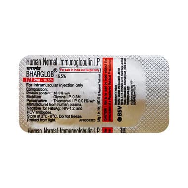 Bharglob 16.5% Injection