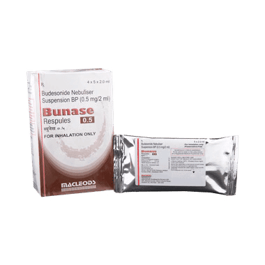 Bunase 0.5 Respules(2ml Each)