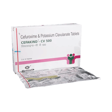 Cefakind-CV 500 Tablet