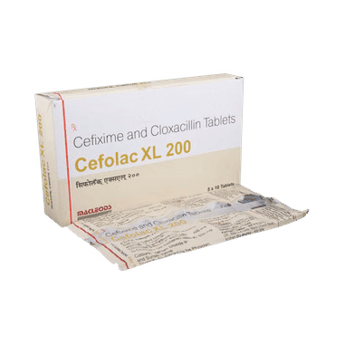 Cefolac XL 200 Tablet
