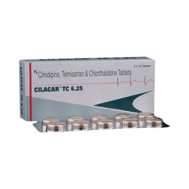 Cilacar TC 6.25 Tablet