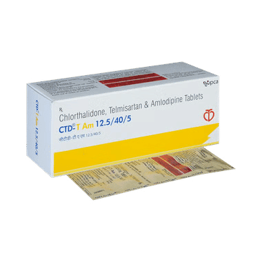 CTD-T AM 12.5/40/5 Tablet