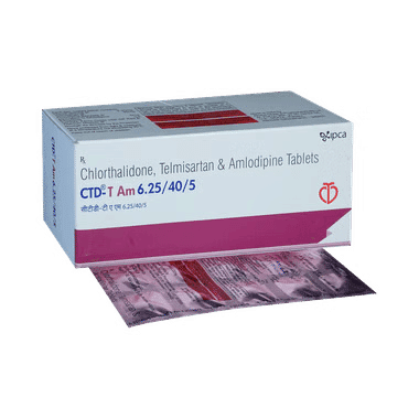 CTD-T AM 6.25/40/5 Tablet
