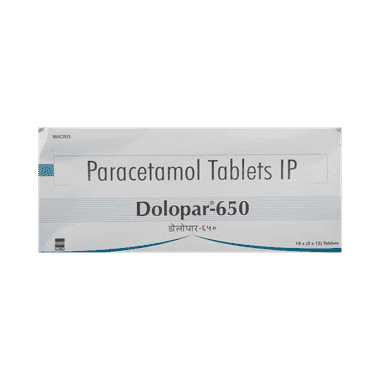 Dolopar 650 Tablet