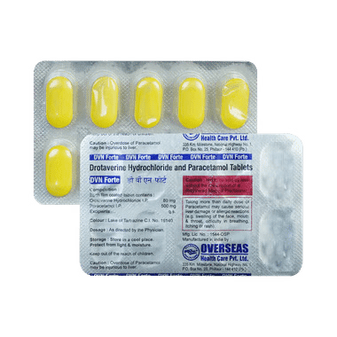 Dvn Forte 80mg/500mg Tablet