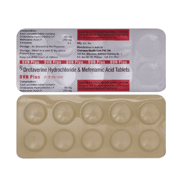 Dvn Plus 80mg/250mg Tablet