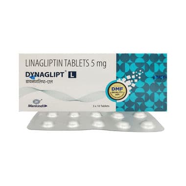 Dynaglipt L 5mg Tablet