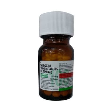 Eltroxin 100mcg Tablet