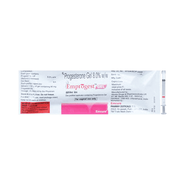 EMPRogest 8% Vaginal gel