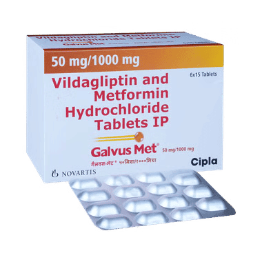 Galvus Met 50mg/1000mg Tablet