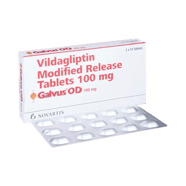 Galvus OD 100mg Tablet MR