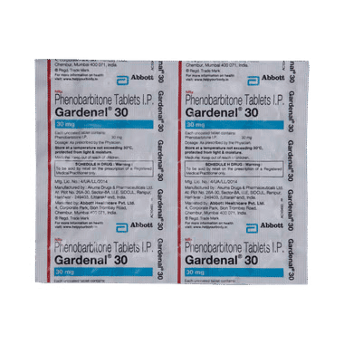 Gardenal 30 Tablet