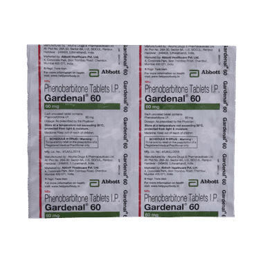 Gardenal 60 Tablet