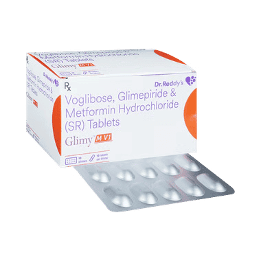 Glimy M V 1 Tablet SR
