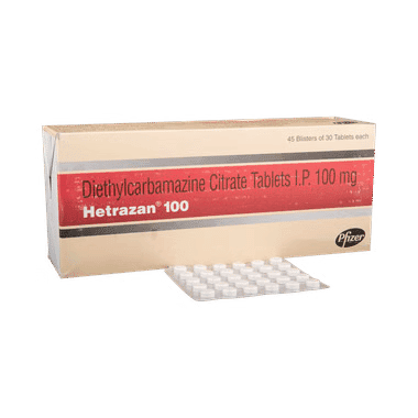 Hetrazan 100 Tablet
