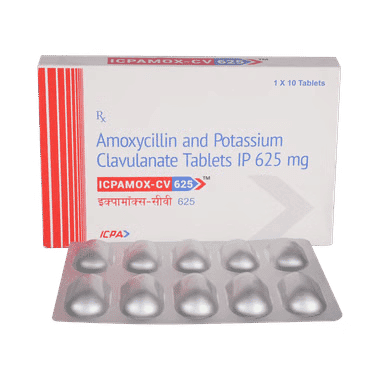 Icpamox-CV 625 Tablet