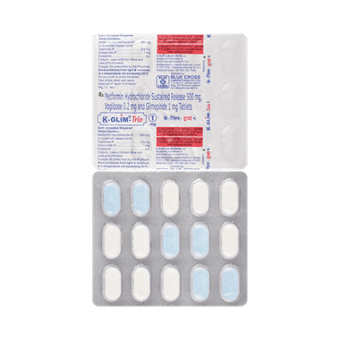 K-Glim-Trio 1mg Tablet SR