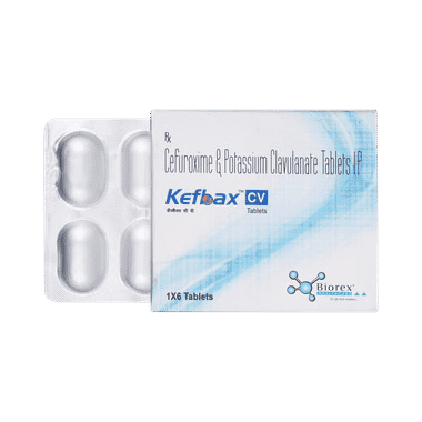 Kefbax CV 500mg/125mg Tablet