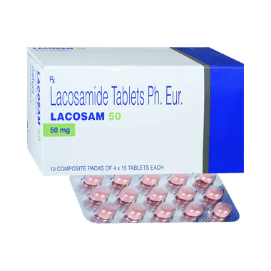 Lacosam 50 Tablet