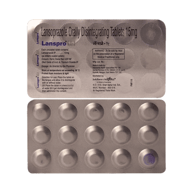 Lanspro 15 Tablet DT