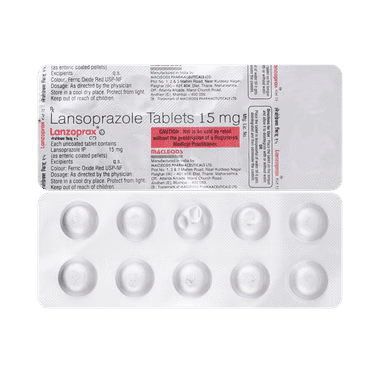 Lanzoprax Kid 15mg Tablet