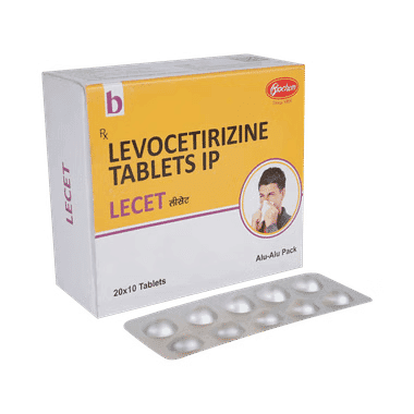 Lecet 5mg Tablet