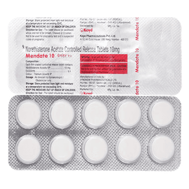 Mendate 10 Tablet CR
