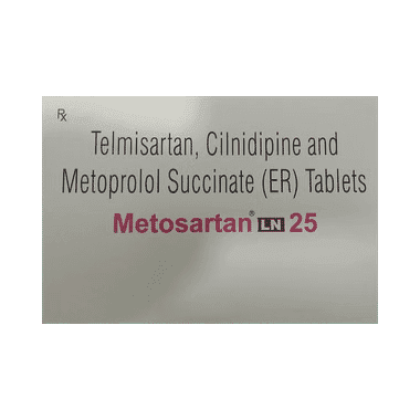 Metosartan LN 25 Tablet ER