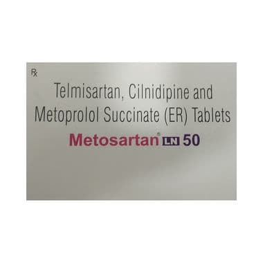 Metosartan LN 50 Tablet ER