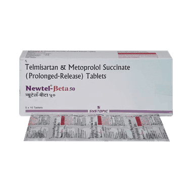 Newtel-Beta 50 Tablet PR
