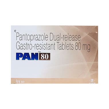 PAN 80mg Tablet