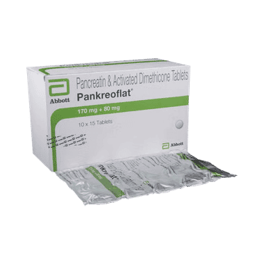 Pankreoflat 170mg/80mg Tablet