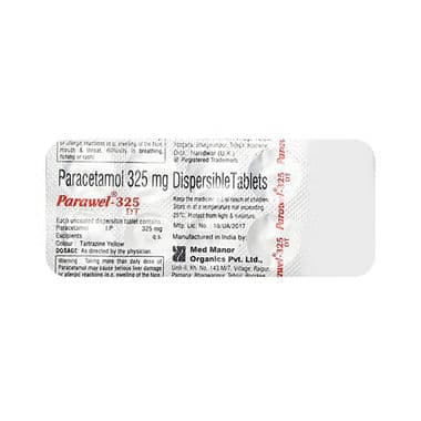 Parawel 325mg Tablet