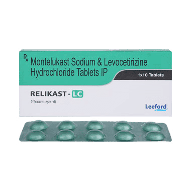Relikast LC 5mg/10mg Tablet
