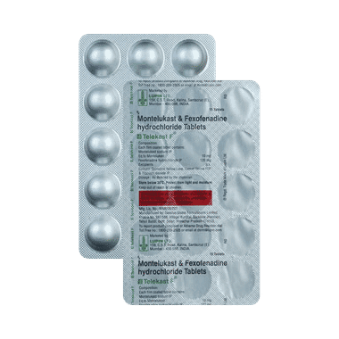 Telekast F 10mg/120mg Tablet