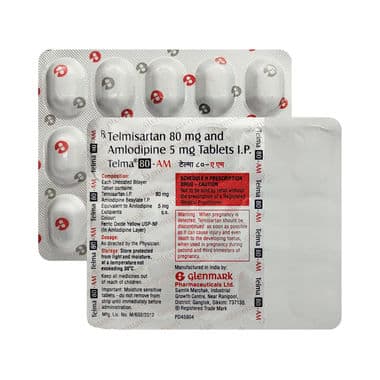 Telma 80-AM Tablet
