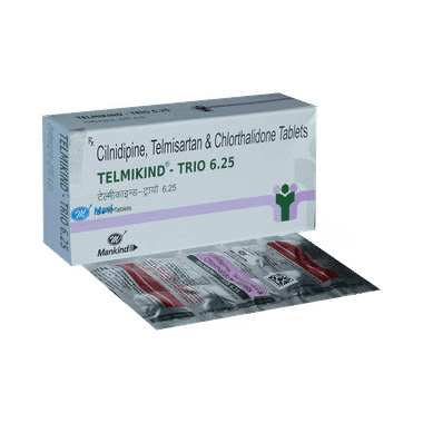 Telmikind-Trio 6.25 Tablet