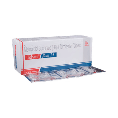 Telvas Beta 25 Tablet ER