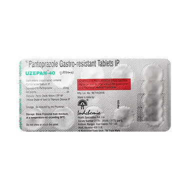 Uzepan 40mg Tablet