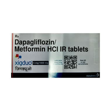 Xigduo 5mg/1000mg Tablet IR