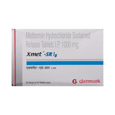 Xmet-SR 1g Tablet
