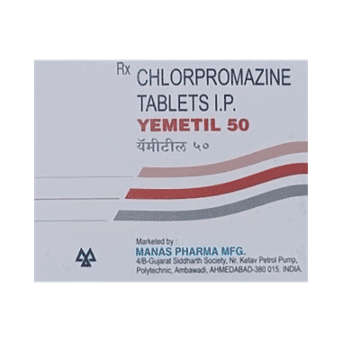 Yemetil 50mg Tablet
