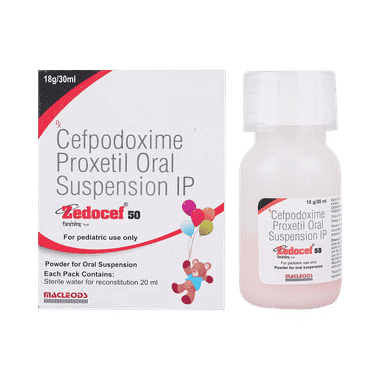 Zedocef 100 Oral Suspension